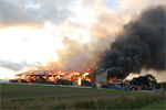 Brand Industrie Agrarisch NB Grote Brand Boerderij Nittersweg Munnekezijl